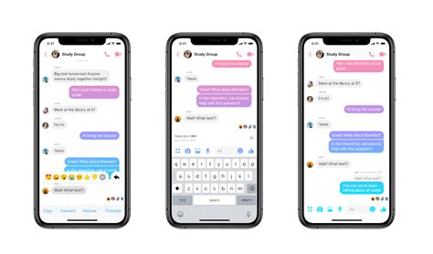 facebook messenger adds quoted replies   organize chats