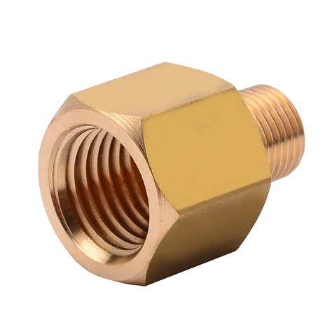 Brass Bsp Npt Adapter 1 8inches Male Bspt 1 4inches Female Npt Brass