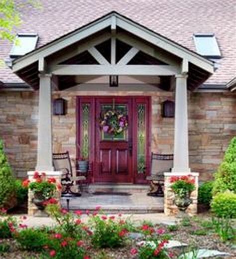 great front porch addition ranch remodeling ideas  onechitecture house  porch house