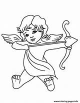 Cupid Coloring God Pages Valentines Printable Print Color Paper Kids Sheet Getcolorings Button Using sketch template