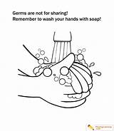 Flu Hands Washing Season Coloring Date Sheet sketch template