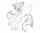 Twilight Sparkle Coloring Pages Princess Mlp Pony Little Alicorn Printable Base Drawing Template Color Getcolorings Getdrawings Sketch Print Sentry Flash sketch template