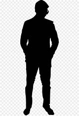 Silhouette Person Male Man Transparent Standing Background Outline Body Clip Clipart Men Library Thinking Model Drawing Cartoon Bond 1207 James sketch template