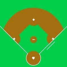 baseball diamond drawing  getdrawings