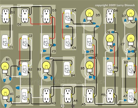 house wiring diagram   typical circuit house wiring home electrical wiring electrical