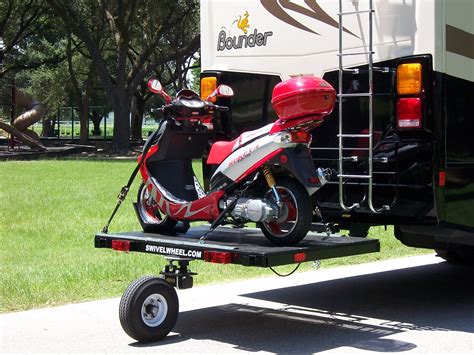 swivelwheel  scooter trailer motorcycle trailer