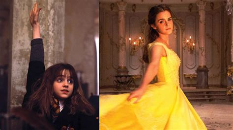 Emma Watson Feels Lucky To Have Played Belle And Hermione