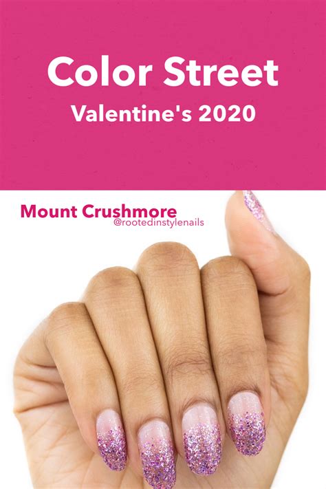 Mount Crushmore From Color Street Is A Great Clear Glitter Overlay