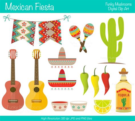 mexican party printables  clip art library