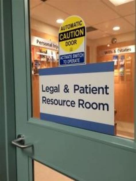 legal and patient resource room receives critical updates