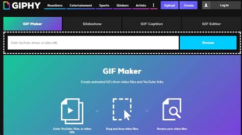 giphy maker lets mobile web users create s without an app adweek