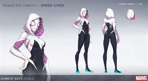 Spider Gwen By Yu Lin Spider Gwen Spider Gwen Venom Spiderman And