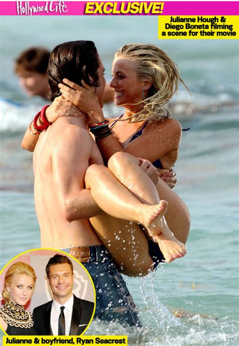 Ryan Seacrest Is Upset About Julianne Hough S Sexy Kissing