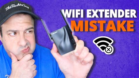 stop making  wifi range extender mistake  instantly  faster internet youtube