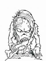 Zombie Coloring Pages Printable Zombies Call Print Duty Halloween Eating Kids Minecraft Bone Color Cute Drawing Ops Getcolorings Popular Cool sketch template