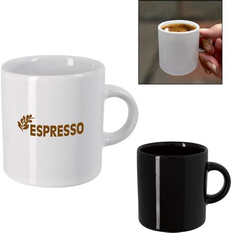 logo espresso ceramic cups  oz drinkware barware
