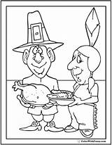 Coloring Indian Thanksgiving Pilgrim Pages Corn Color Hat Stalks Printable Getdrawings Drawing Turkey Feather Offsite Commission Links Through Small Make sketch template