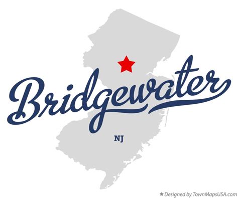map  bridgewater nj  jersey
