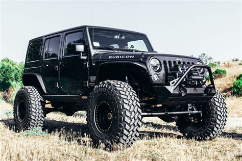 perfect fitment  nitto tires  custom black lifted jeep wrangler caridcom gallery