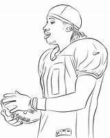 Coloring Robert Griffin Iii Pages Categories sketch template