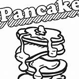 Ihop Pancakes Pancake Trinity sketch template