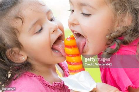 Girl Sticking Out Tongue Bildbanksfoton Och Bilder Getty Images