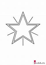 Stern Ausdrucken Sterne Kribbelbunt Bastelvorlagen sketch template