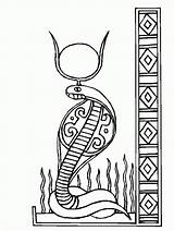 Cobra Disegni Egitto Dibujos Sarcophagus Egypte Egipto Egito Colorare Egipcios Egiziani Antigo Sfinge Coloriages Agypten Buscar Egyptien Bambini Geografia Wadjet sketch template