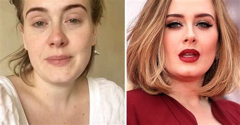 15 Eye Opening Photos Of Pop Stars With And Without Makeup
