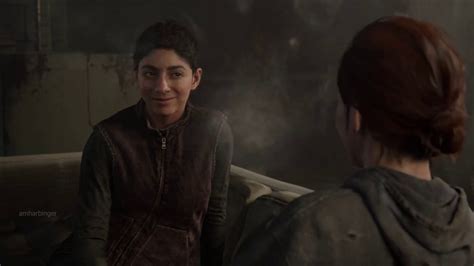 ellie and dina spend the night sex scene the last of us