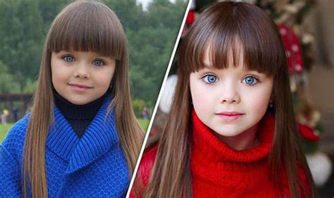 irina shayk s successor six year old hailed as next top russian model
