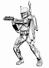 Fett Coloring Boba Pages Wars Star Read Lego sketch template
