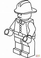 Lego Coloring Firefighter Pages City Fire Drawing Color Printable Kids Undercover Fighter Sheets Helmet Print Paper Department sketch template