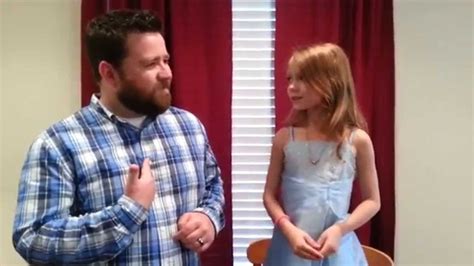 Dad And Daughter Lip Sync Love Is An Open Door Youtube