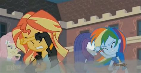 [turkish]sunset shimmer vs twilight s and transformation friendship games [hd] İ