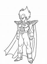Vegeta Pages Super Saiyan Sayian Prince Colouring Deviantart Searches Recent sketch template