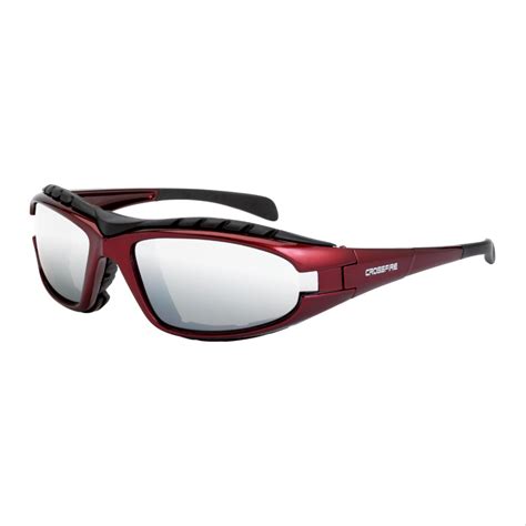 safety products inc crossfire® diamondback foam lined safety glasses