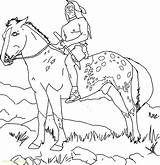Coloring Pages Horse Breyer Indian Native American Western Spirit Coloring4free Printable Horses Riding Print Animal Sheets Bubakids Color Clipart Drawings sketch template