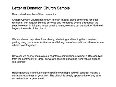 church donation letter  tax purposes charlotte clergy coalition