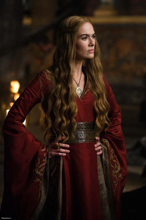 Cersei Lannister’s Red Dress A Game Of Clothes