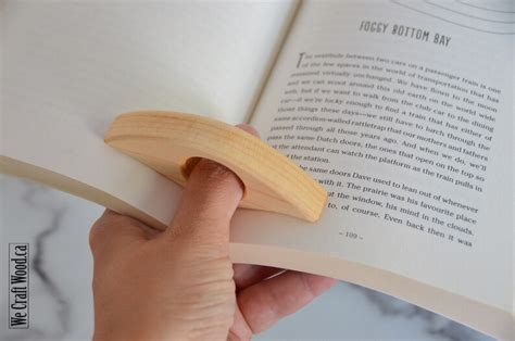 book page holder thumb page holder book accessory gift  etsy