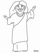 Coloring Pages Doubting Thomas Library Clipart Lazarus sketch template