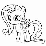Pony Coloring Pages Little Clipartmag sketch template