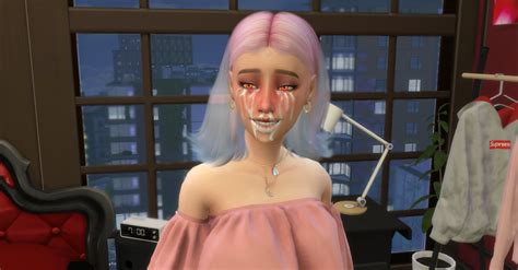 [ts4] my sim s face become red and look like this after having sex