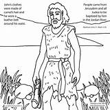 Baptist Preaching Colouring sketch template