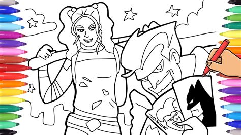 fresh pics harley quinn coloring pages kids harley quinn coloring