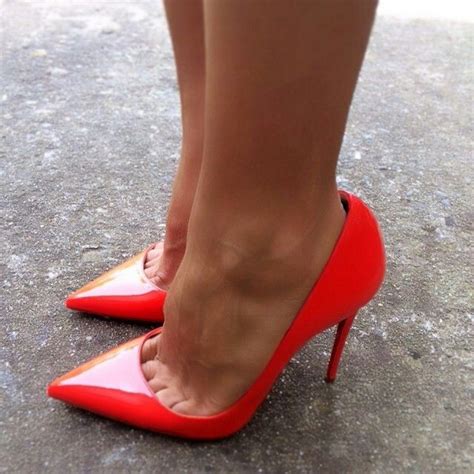 111 best toe cleavage images on pinterest high heels ladies shoes