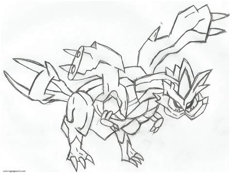 white kyurem pokemon coloring pages  printable coloring pages