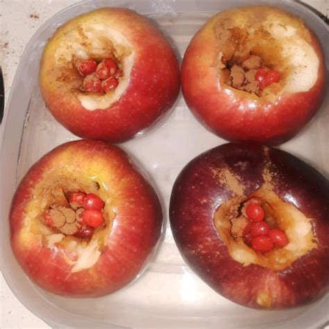 Red Hot Baked Apples Recipe Allrecipes
