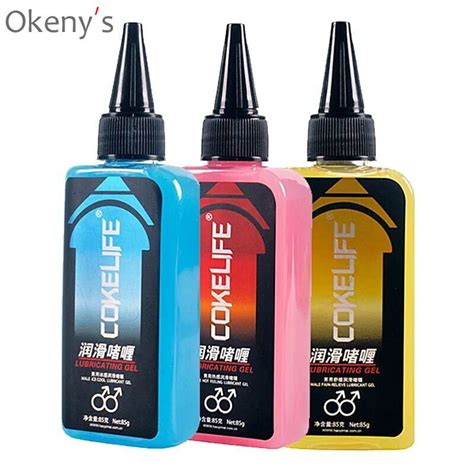 85g Cokelife Anal Analgesic Sex Lubricant Water Based Ice Hot Lube And